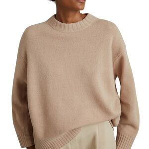Reiss Elena Wool-Cashmere Crew Neck Pullover